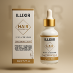 Huile Capillaire Anti-Chute & Pousse de Barbe – 50 ml